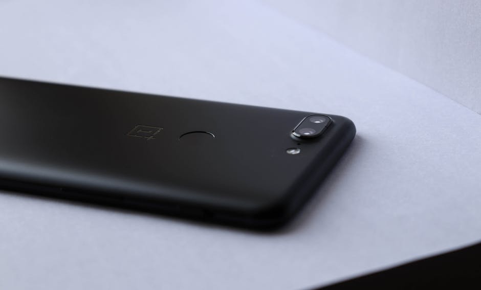 Caméra arrière d'un smartphone